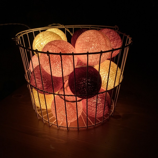 Cotton garland Burgundy. Thailand 100% Original Product from Thailand MADE IN THAILAND