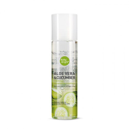 Эссенция для снятия макияжа из Тайланда с алоэ вера и огурцом Baby Bright Aloe Vera & Cucumber Make up Cleansing Essence 100 мл. ТАЙСКАЯ КОСМЕТИКА В МОСКВЕ