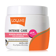 Кератиновая маска Lolane для объема волос 200 гр. таиланд. lolane_for_volumizing