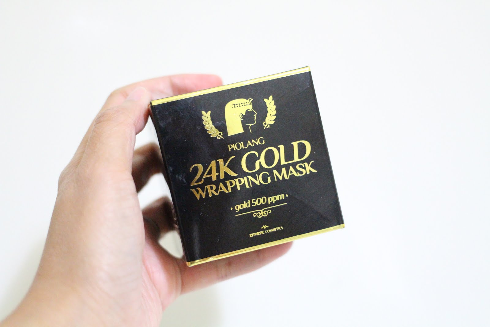 Корейская маска для лица с 24 каратным золотом ESTHETIC HOUSE PIOLANG 24k GOLD WRAPPING MASK 80 мл. КОРЕЯ МОСКВА