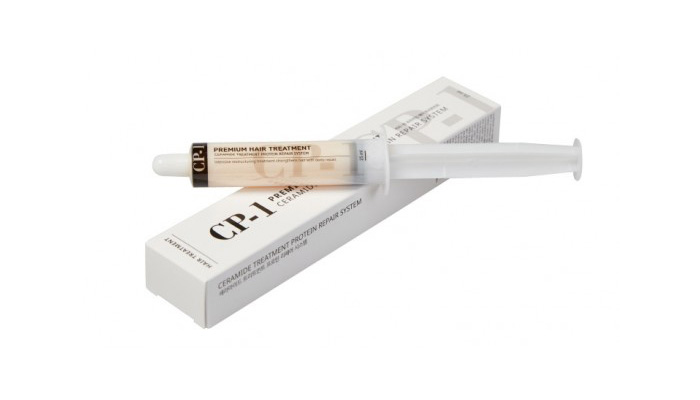 Корейская протеиновая маска для волос ESTHETIC HOUSE CP-1 Premium Hair Treatment 25 мл. КОРЕЙСКАЯ МАСКА ДЛЯ ВОЛОС premium-treatment