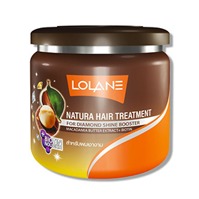 Натуральная маска для лечения волос с Макадамией от Lolane Natura 250 гр. Тайланд