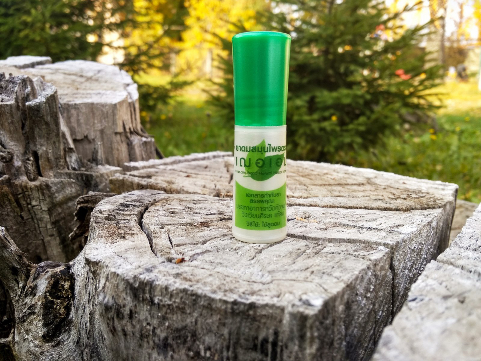 Натуральный Тайский ингалятор на травах CHER-AIM Brand ingalyant купить в Москве и Московской области.