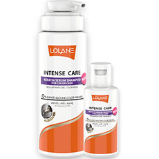 Шампунь из Тайланда для сохранения цвета волос Lolane Natura Keratin Serum Shampoo For Color Care