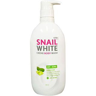Snail White NAMU LIFE Cream Body Wash Anti-Aging KAKADU PLUM 500 ml. Thailand
