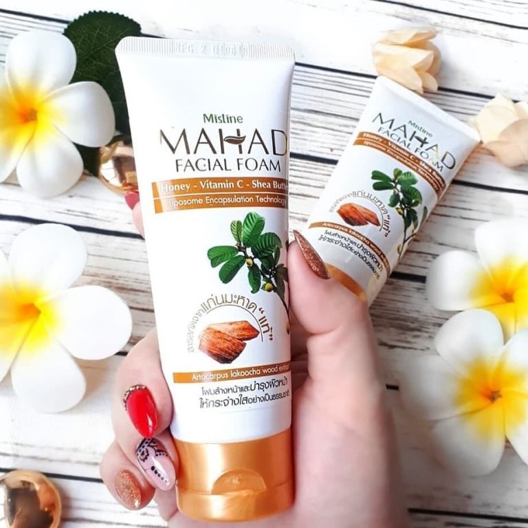 Тайская лечебная пенка для умывания с экстрактом коры Махад Mistine Mahad Facial Foam 80 гр. пенка махад из тайланда