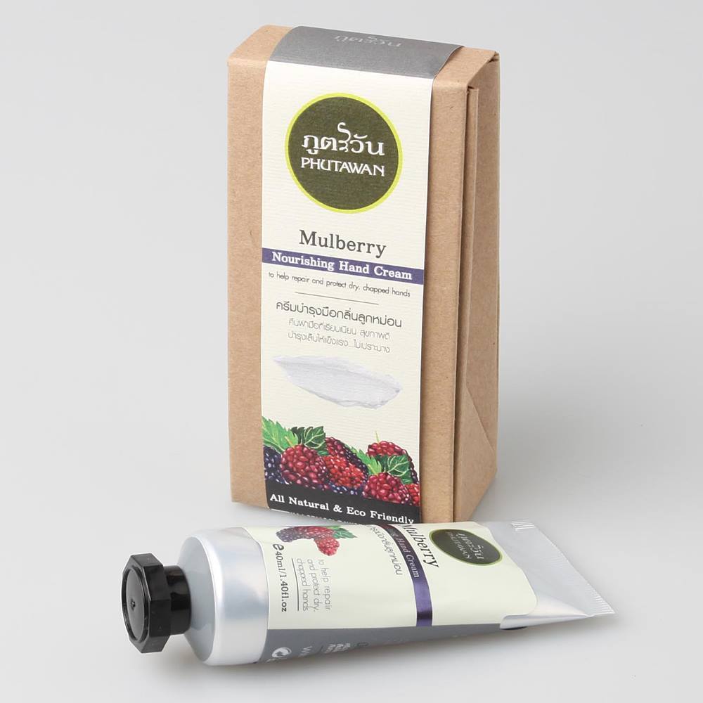 Тайский питательный крем для рук c шелковицей Phutawan 40 гр.тайланд